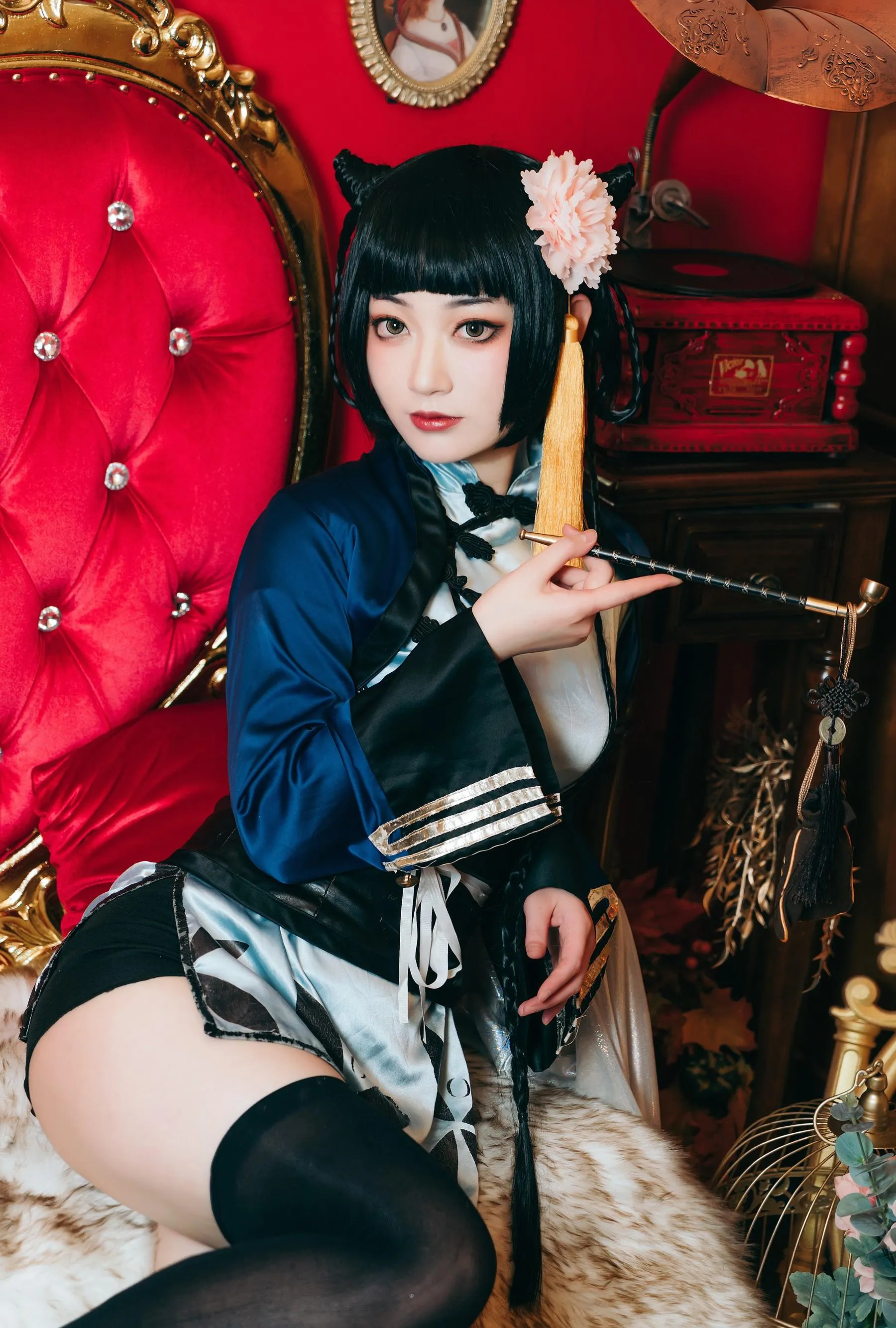 桃墨公子 – NO.07 美丽的蓝猫 [21P]插图8